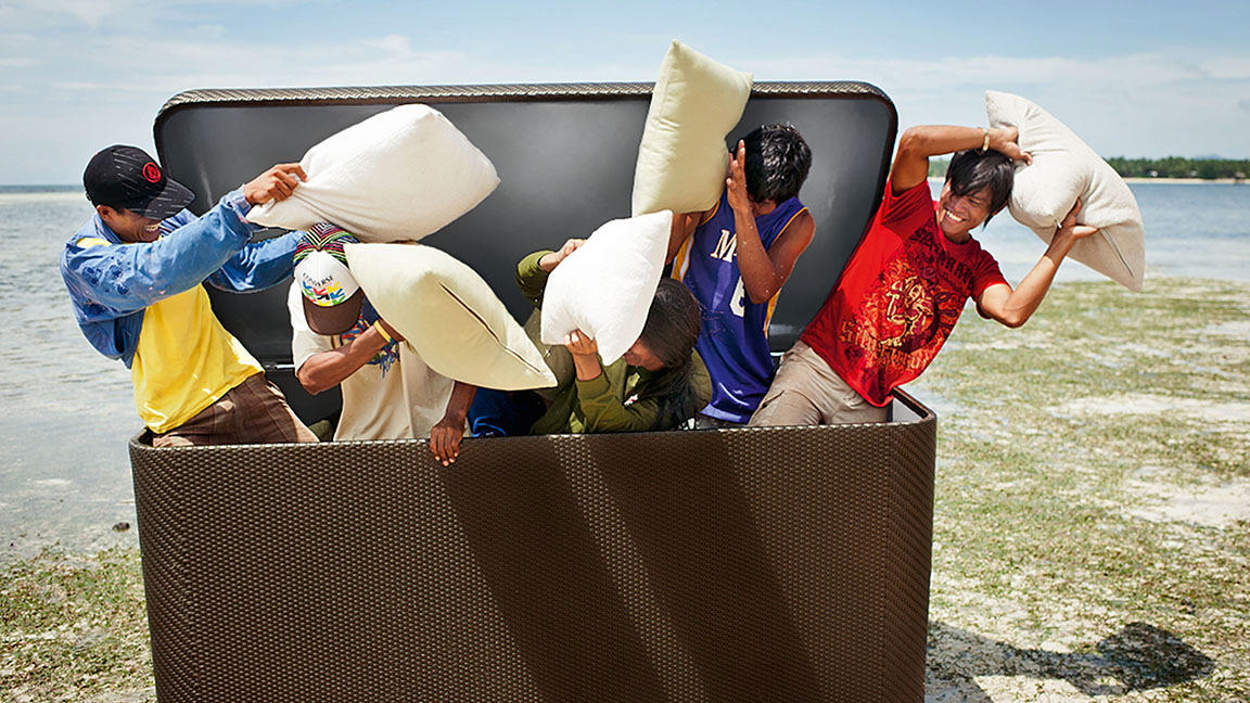 LA MALLE Cushions Trunk XL detail