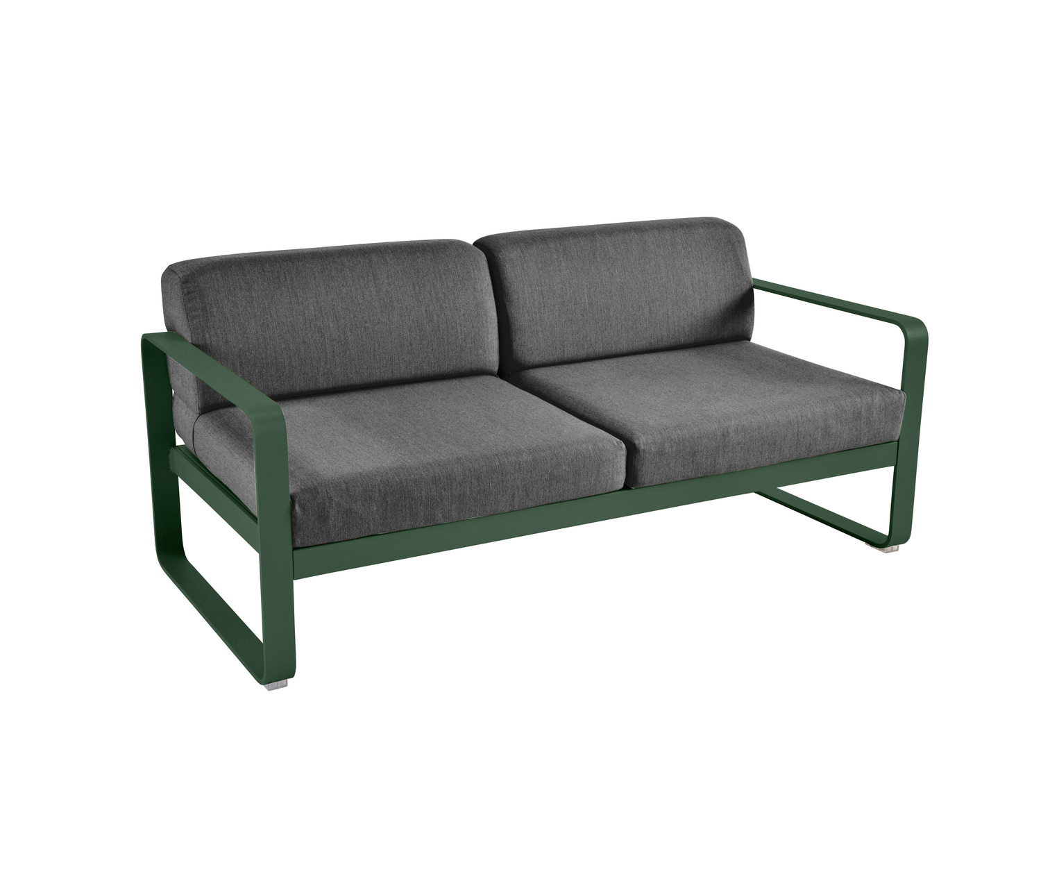 Bellevie | 2-Seater Sofa – Graphite Cushions