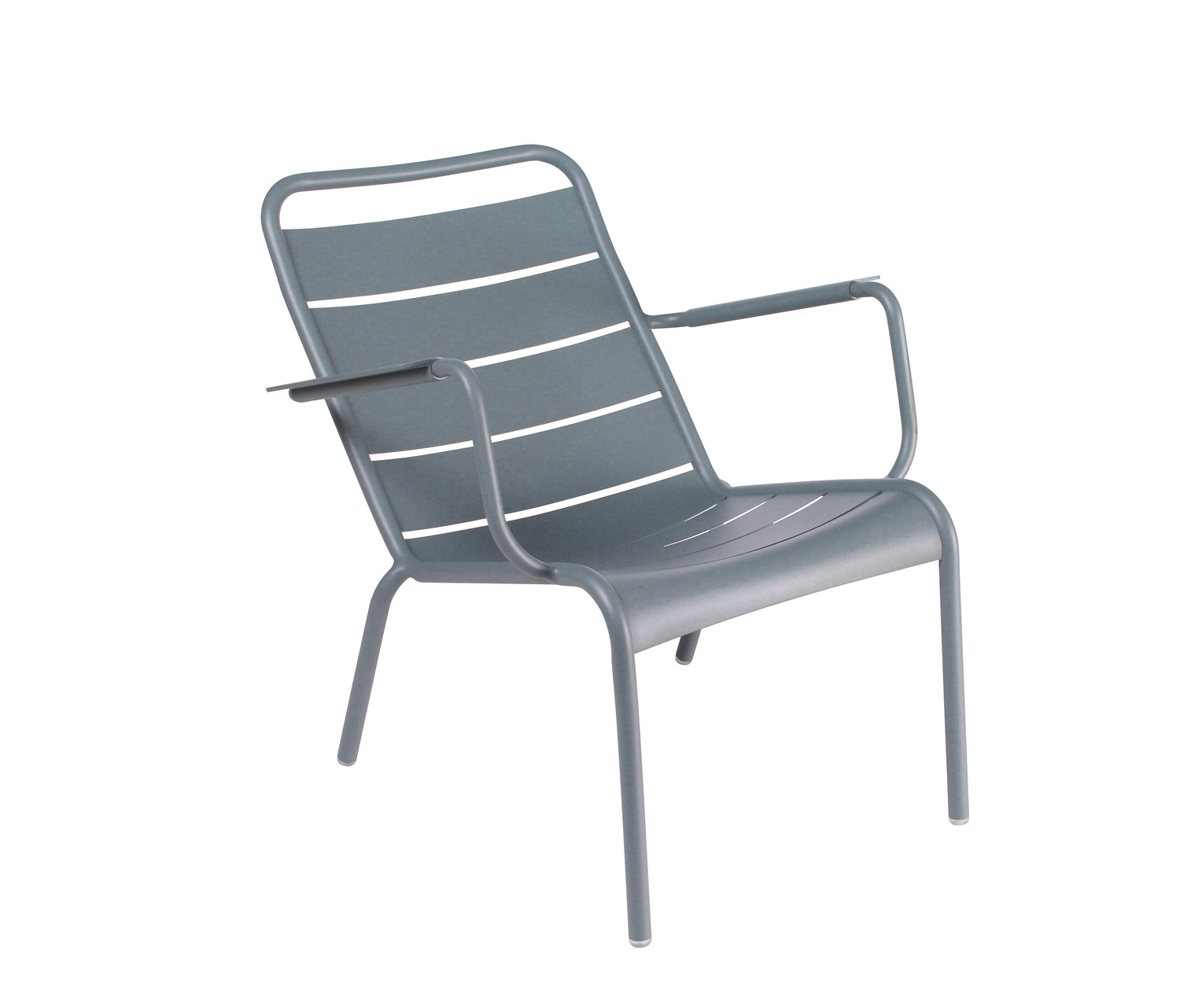 Luxembourg Acier | Steel Low Armchair