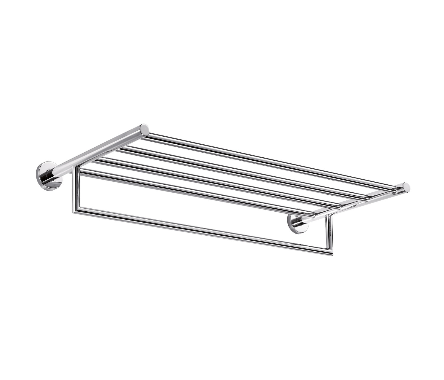 Gealuna Bath Towel Rack With Towel Holder, Center Distance 60 Cm