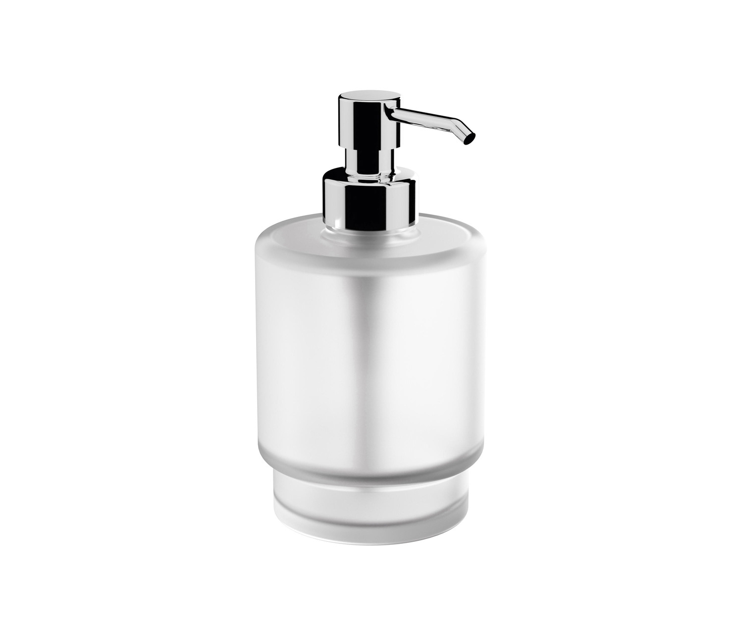 Mito Satined Glass Soap Dispenser With Pump In Finishing, For Art. A2010N