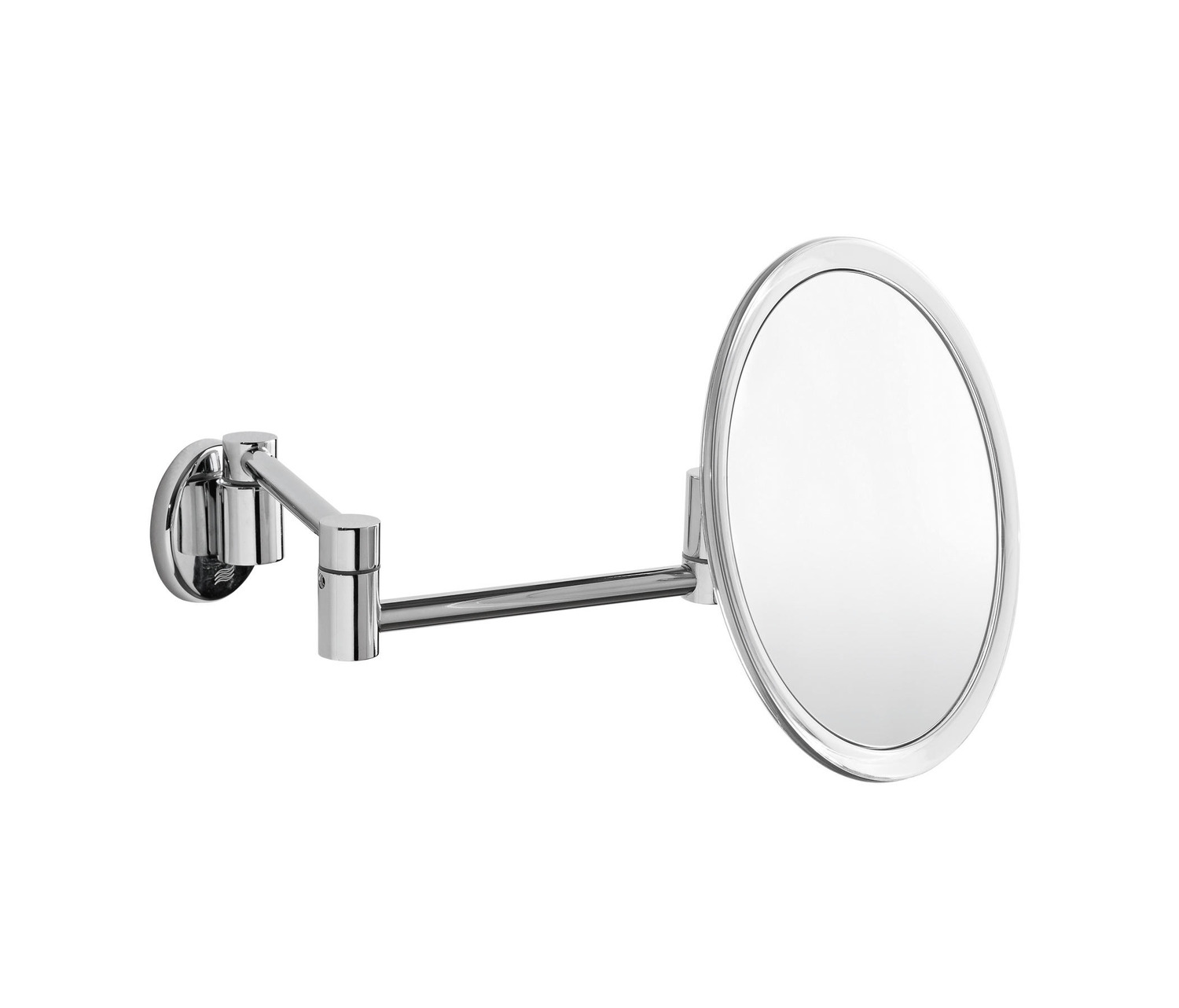 My Mirror Wall-mounted Magnifying Mirror, Double Jointed Arm, 20 Cm Ø Mirror
