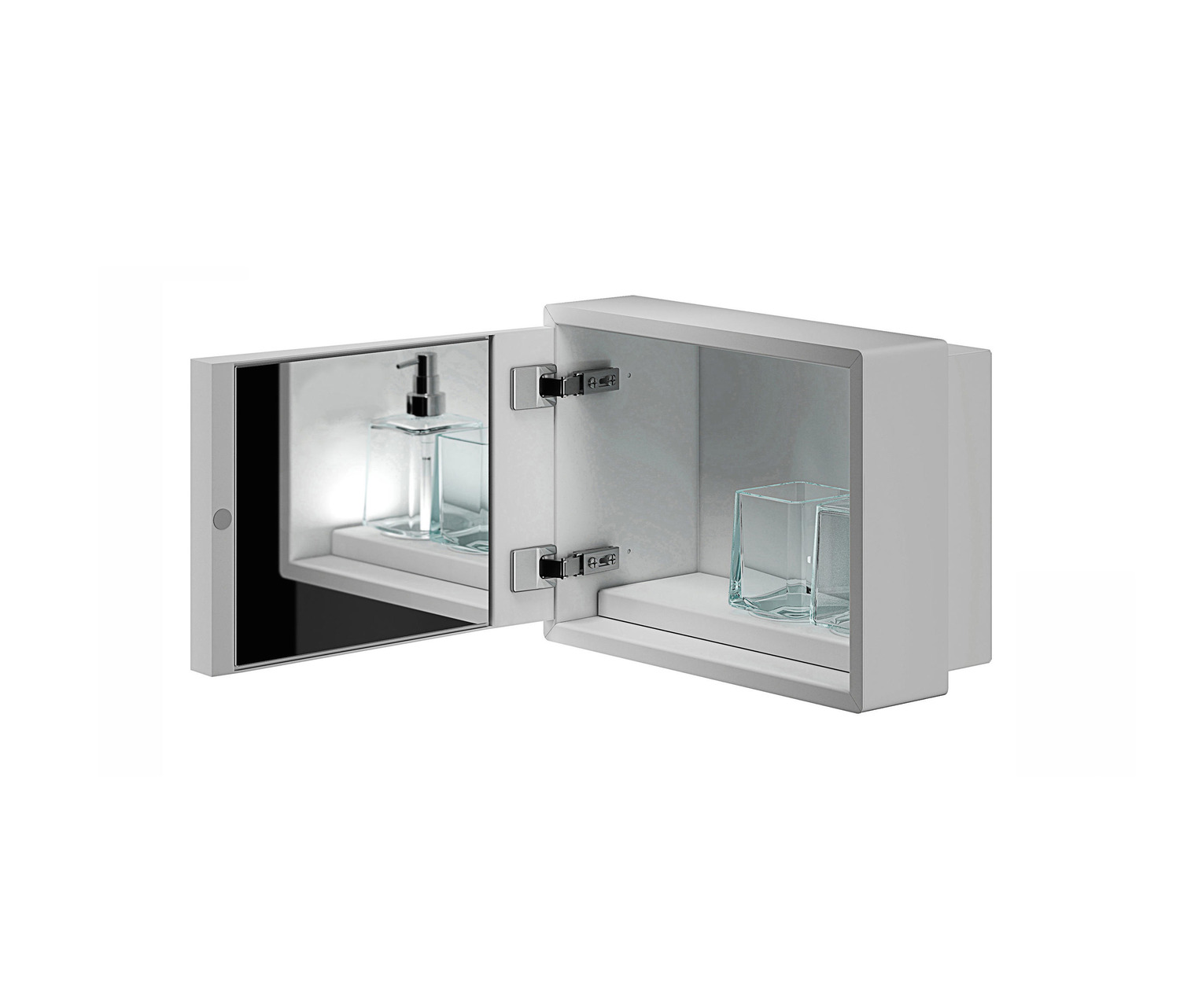 My Secret Half Built-in Modul With Tumbler Holder And Soap Dispenser detail