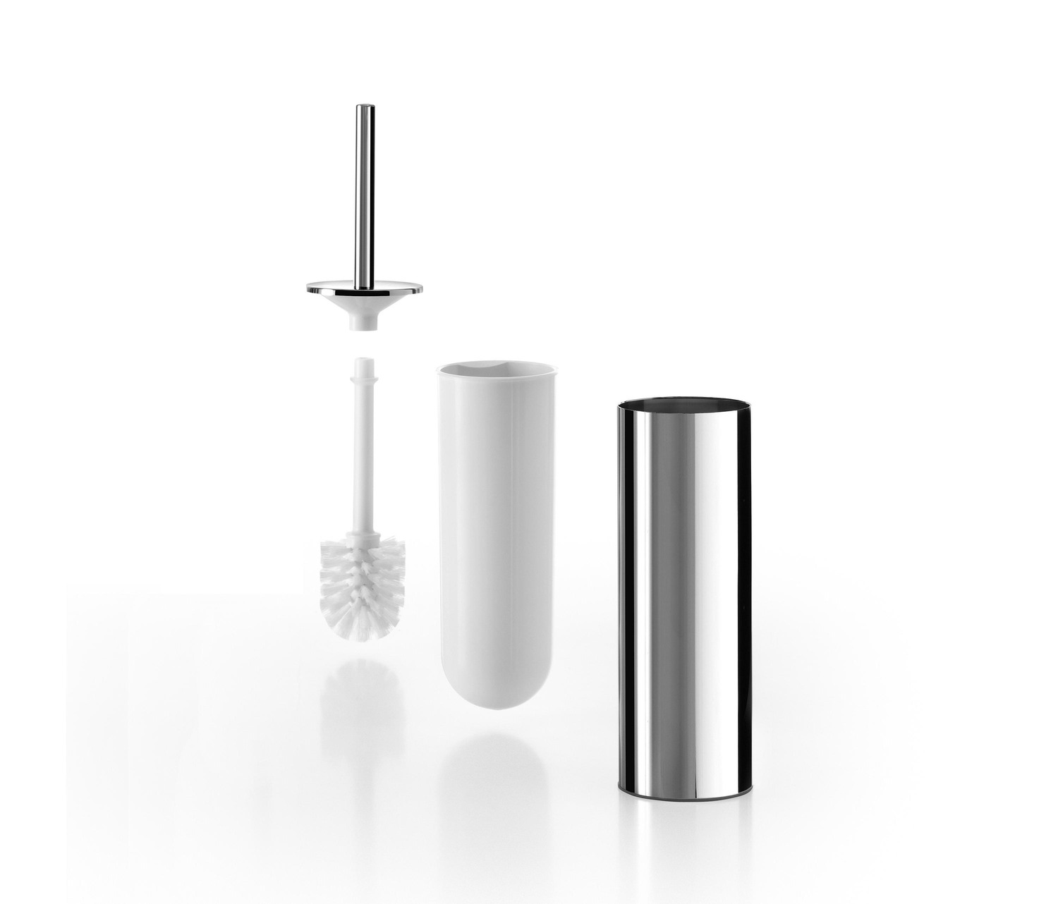 Touch Wall Mounted/free-standing Toilet Brush Holder