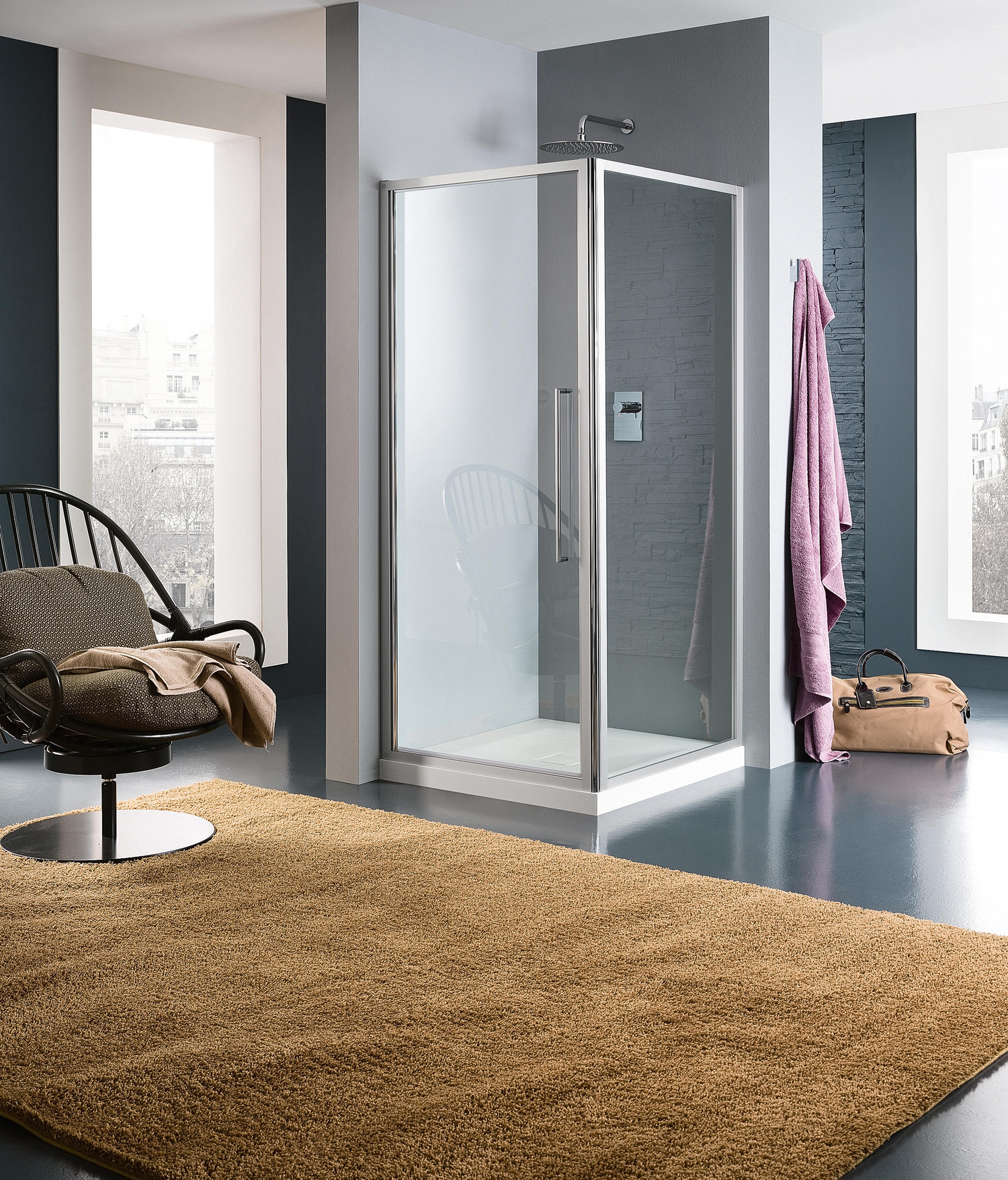 Trendy Design Pivot Door