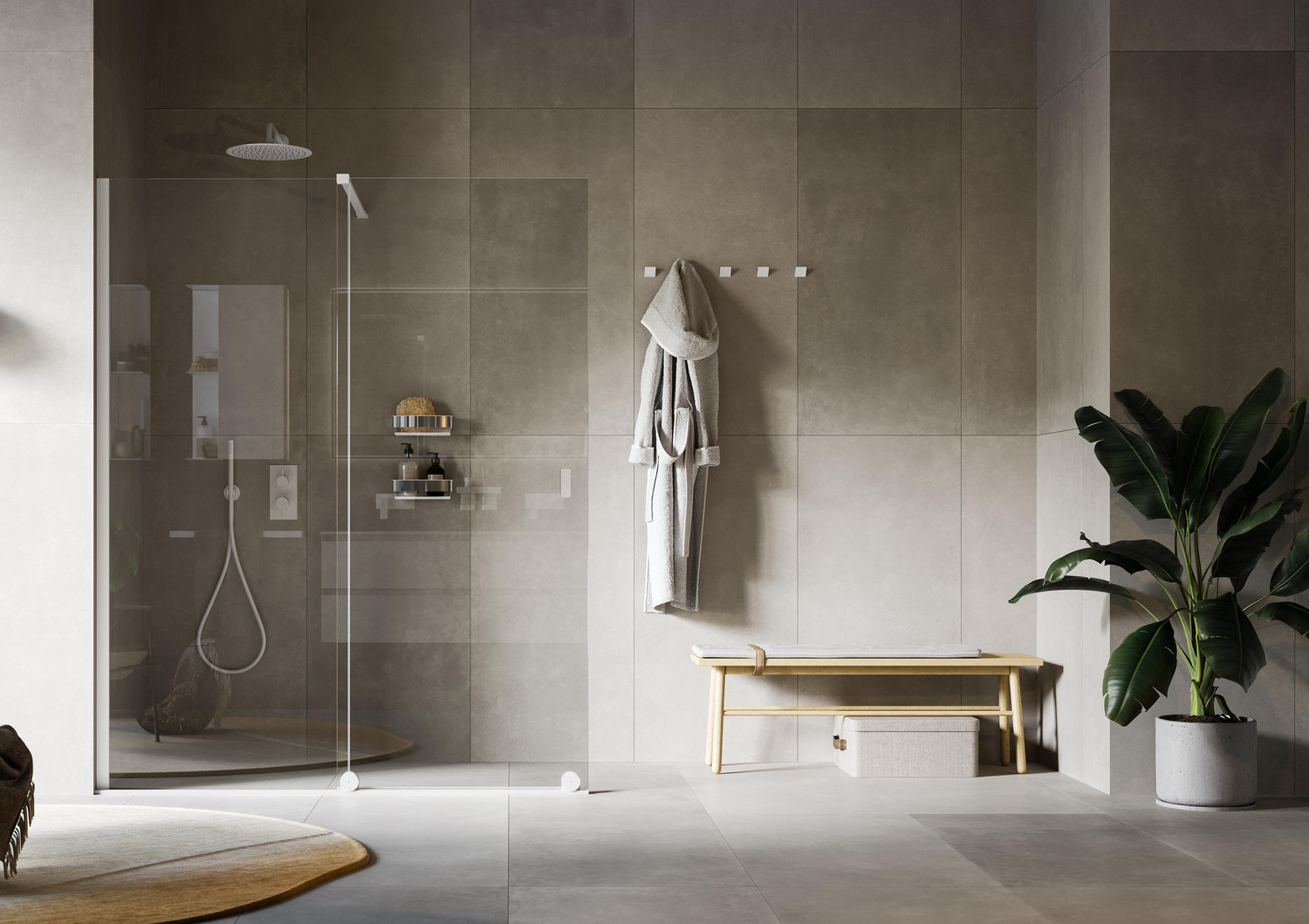 Walk In Coulissant Sliding Door