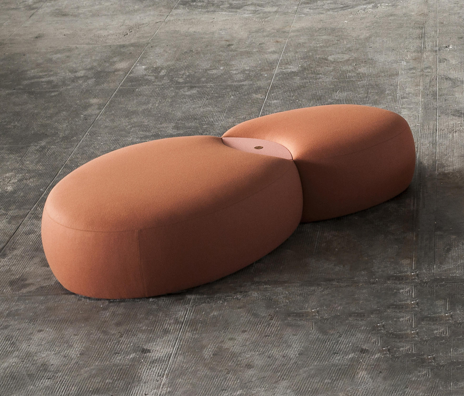 Matera Ottoman 195 Fabric Table