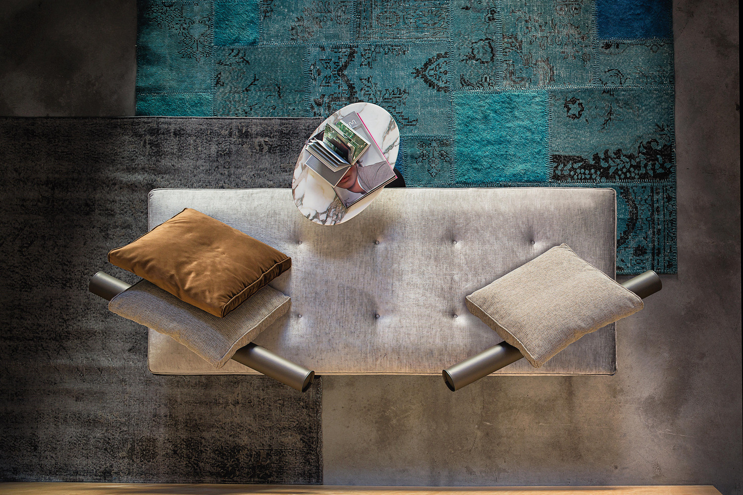 415 Tube Sofa detail