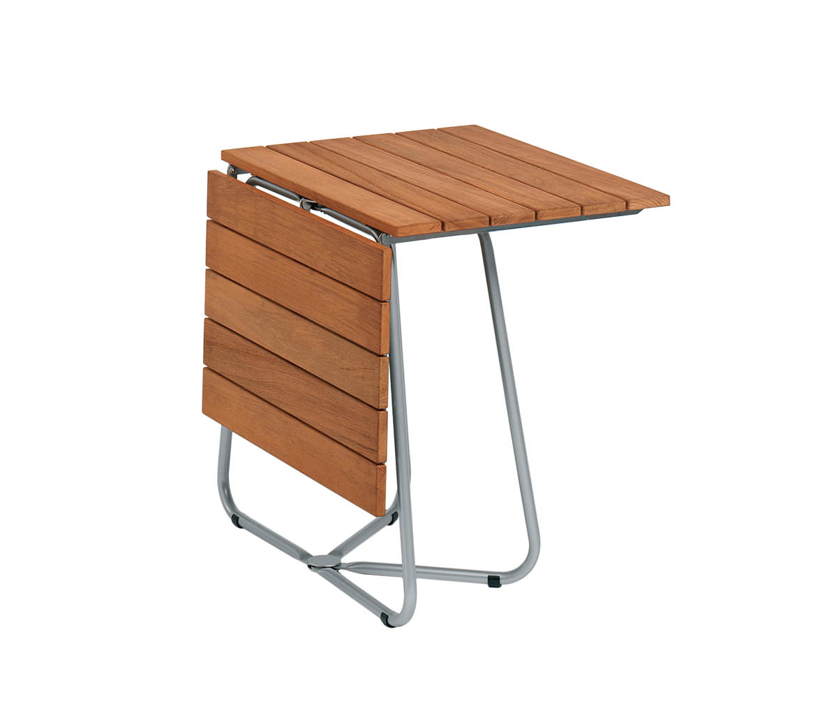 Balcony Foldable Table Teak detail