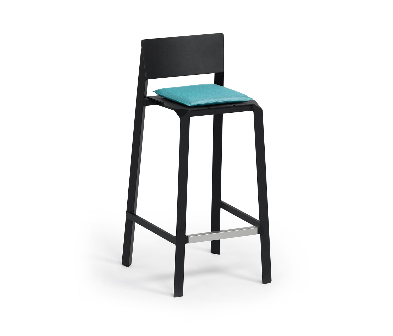 Flow Bar Stool With Seat Cushion