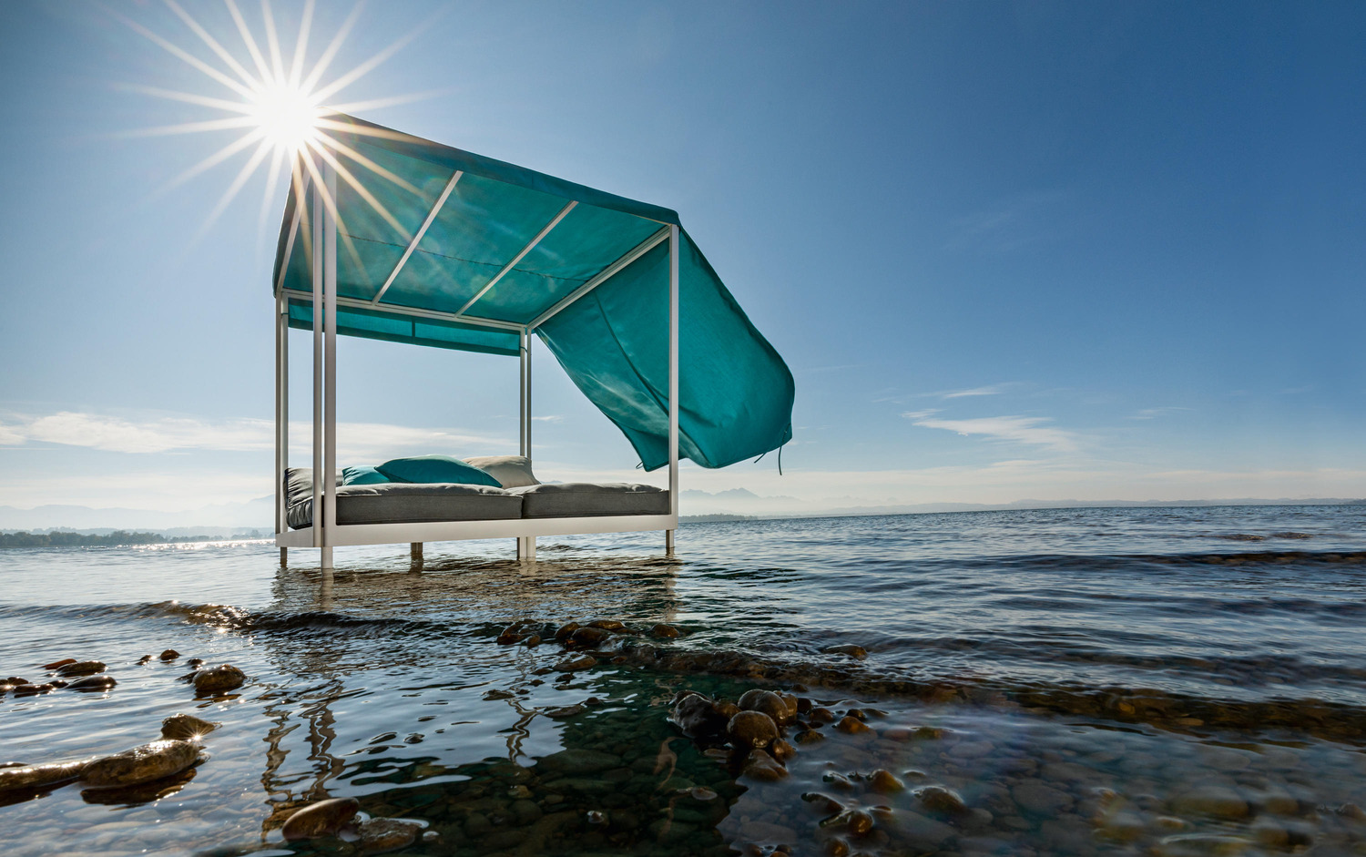 Minu Lounger Element With Clip-On Table, 3-Seater Back- And Armrest Left detail