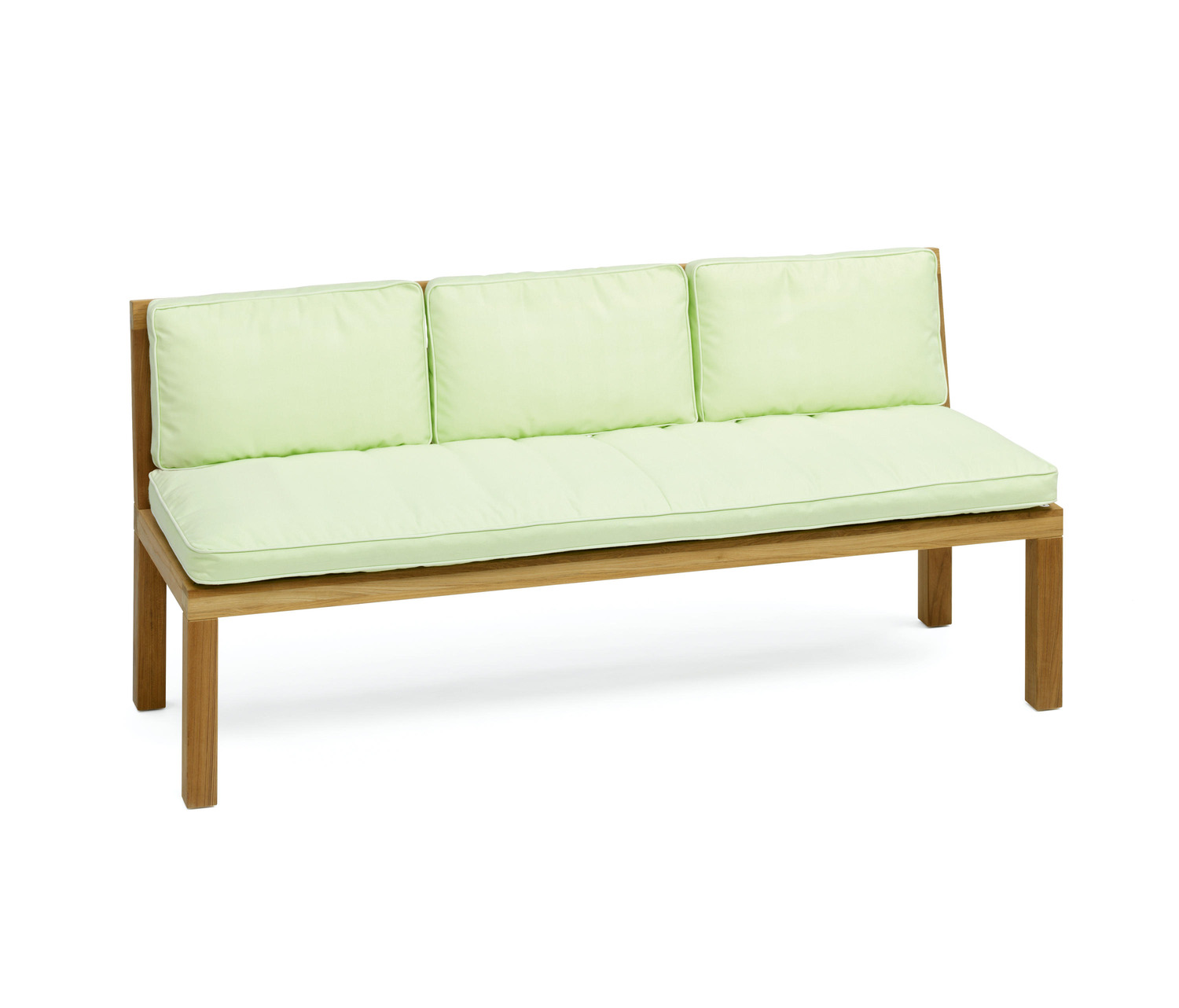 New Hampton Bench With Seat And Back Cushions