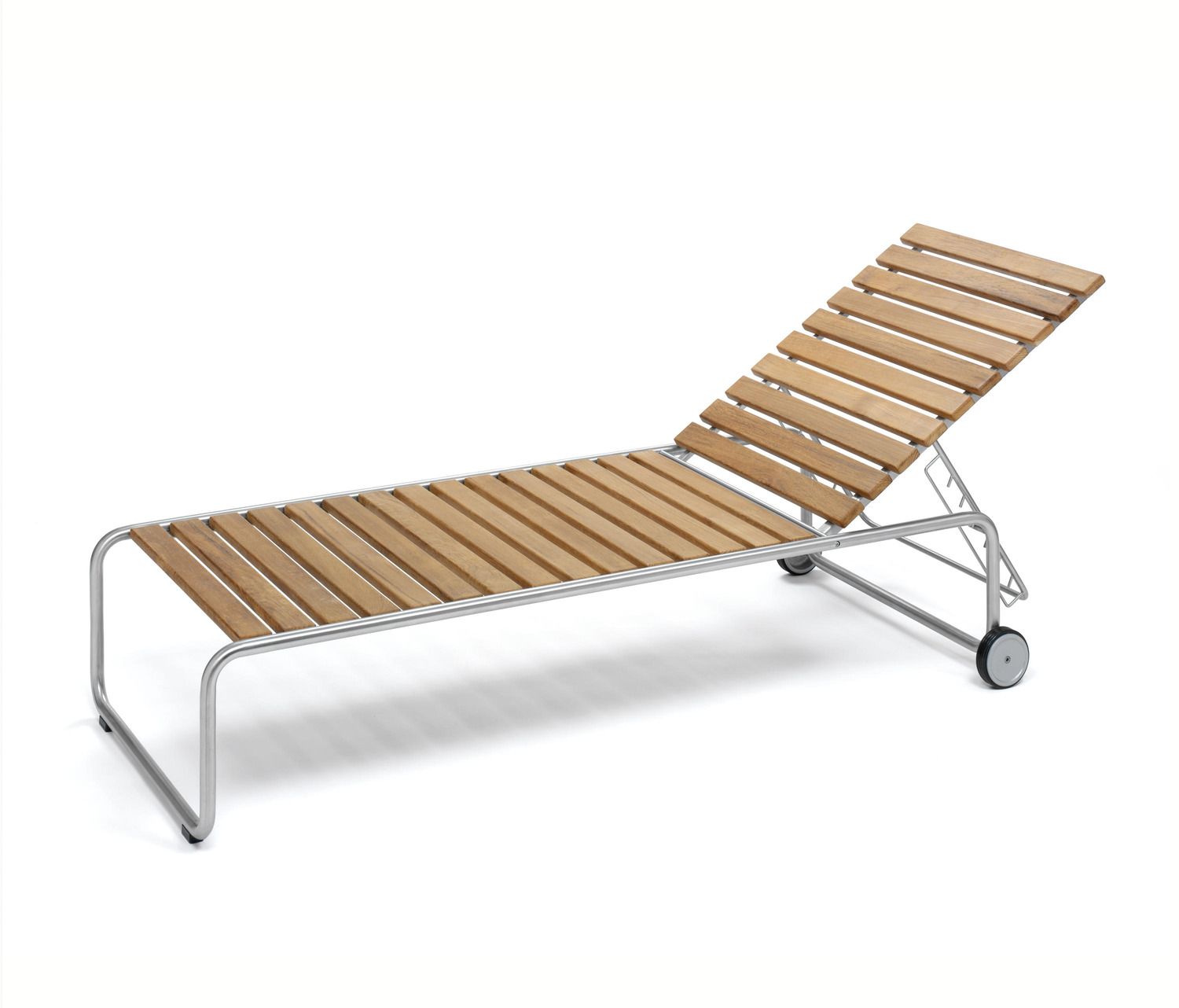 Prato Teak Sunlounger