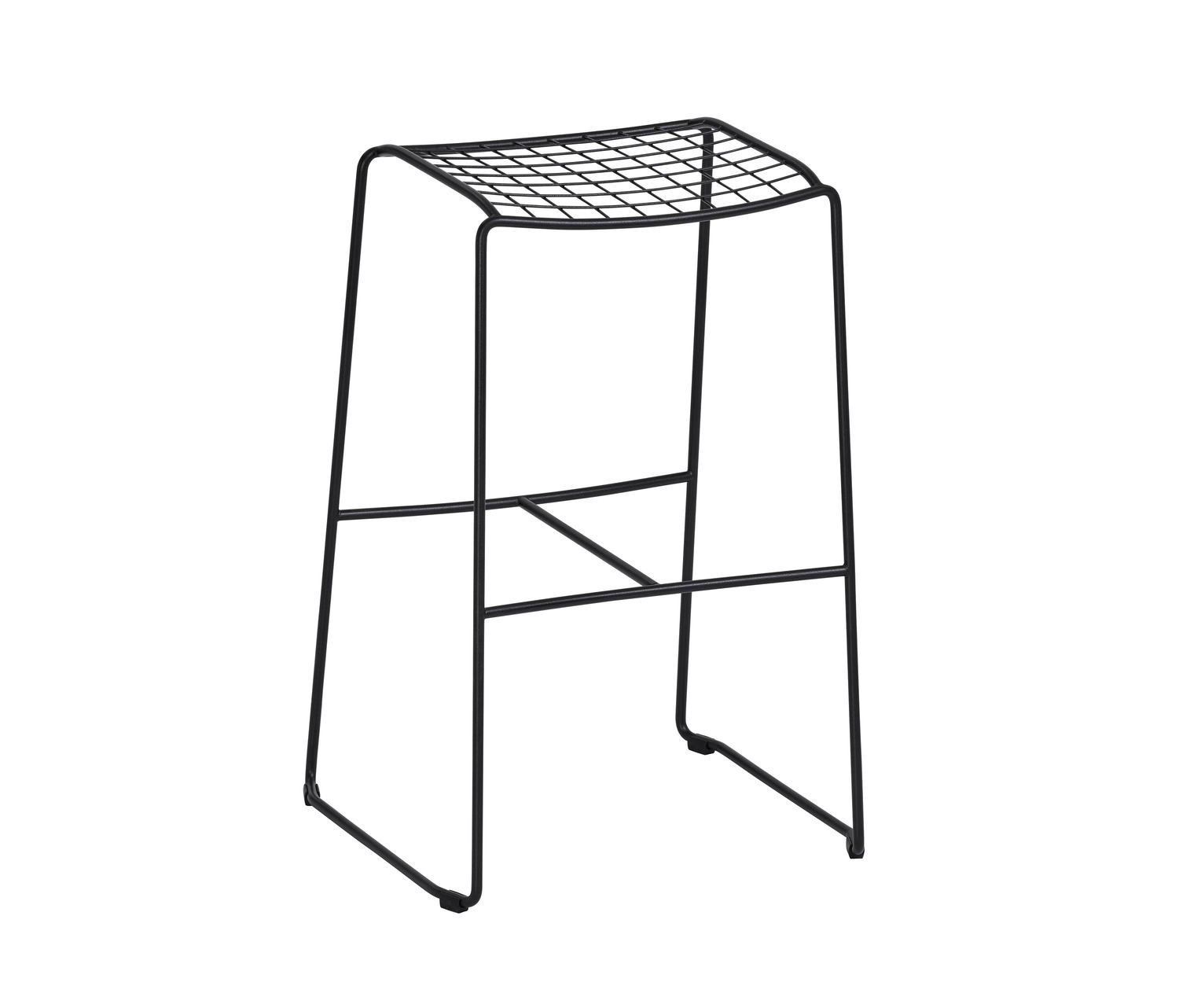 Racket Bar Stool With Cushion
