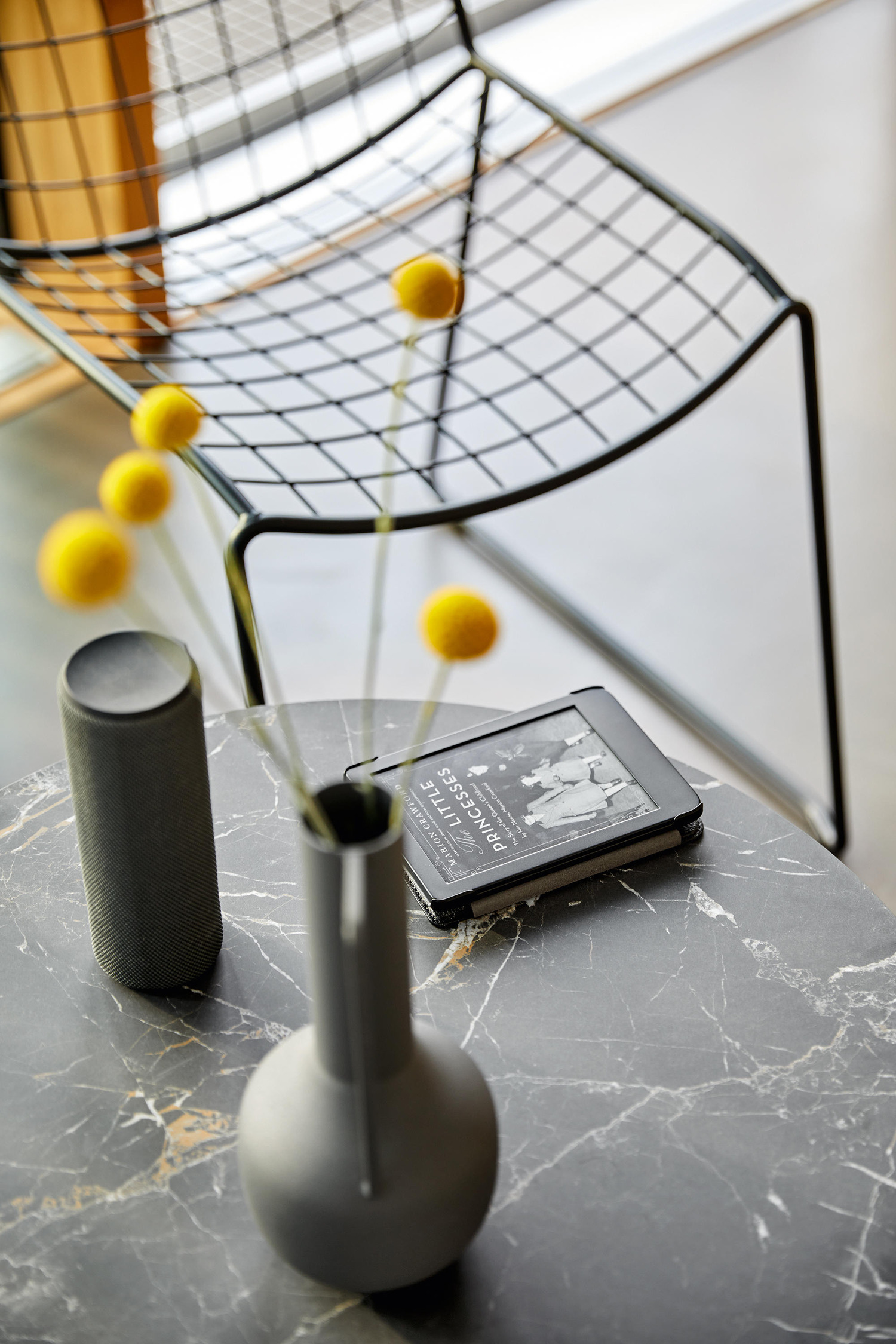 Racket Bar Stool With Cushion detail