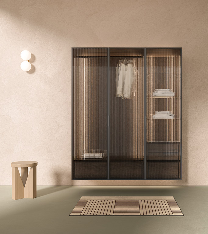 Wardrobe Strato Wall Mounted