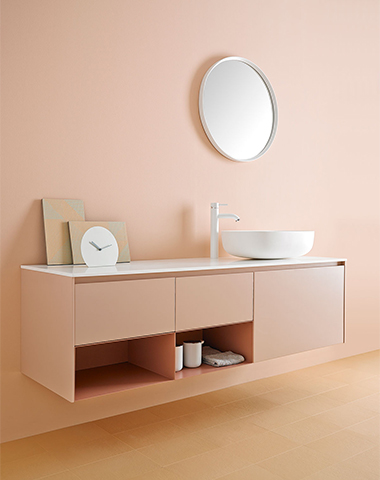 Washbasin Quadro Ovalo Cerclo