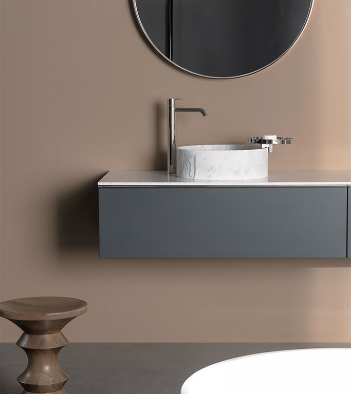 Washbasin Giro39 Top-Mounted