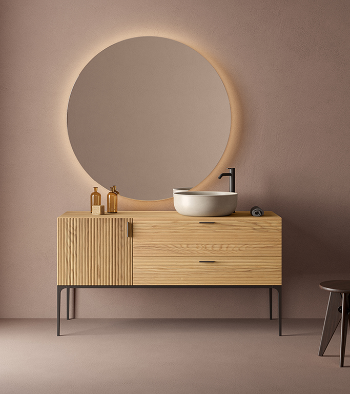 Furniture Unit Grate Wood