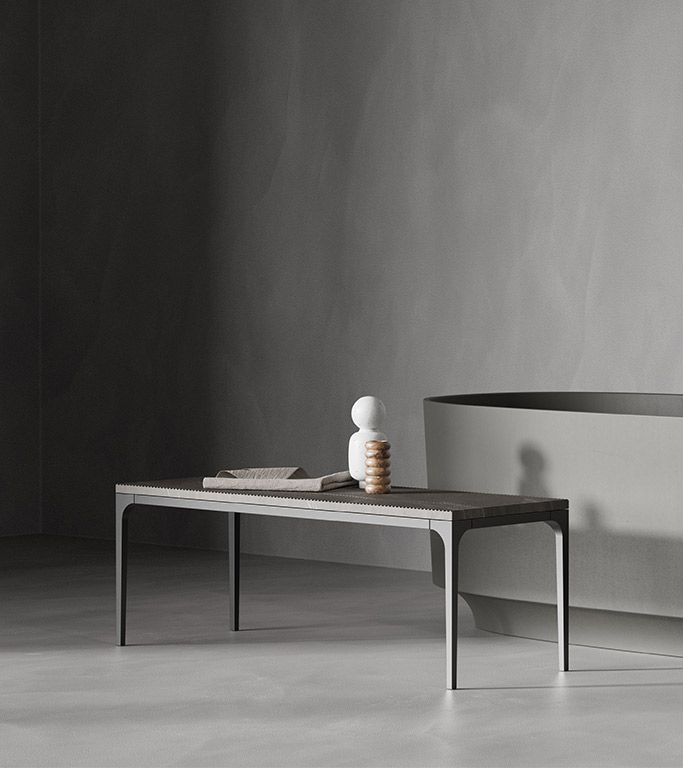 Accessories Grate Freestanding Bench