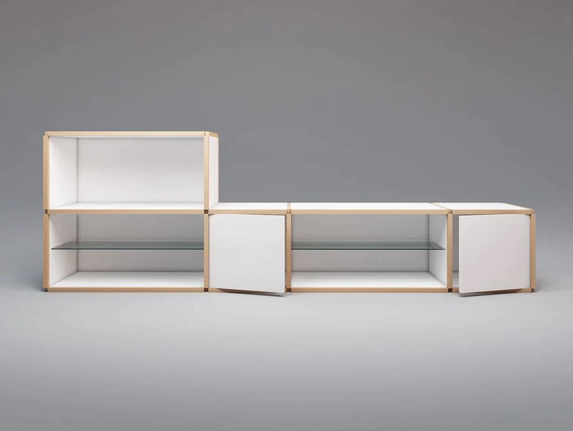 Media Unit With Stacked Units